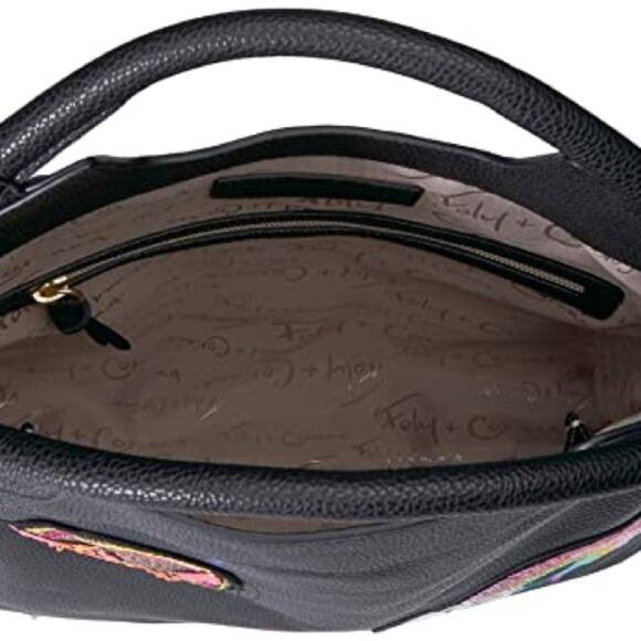 NWT Foley & Corinna CITY INSTINCTS FC LADY IN BLACK WITH PATCHES - Picture 3 of 5